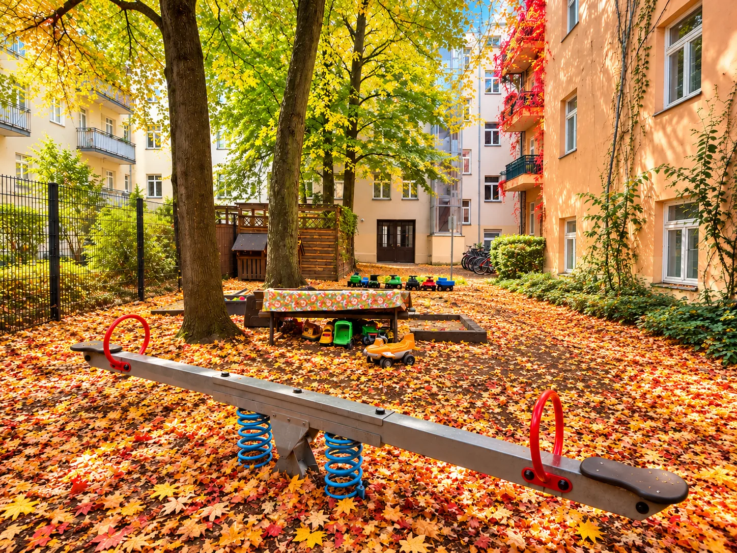 Platz für Bewegung und kleine Abenteuer